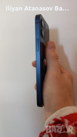 iPhone 12 64GB син, 100% батерия, като нов, отключен, без iCloud, с кабел, снимка 3 - Apple iPhone - 54402944