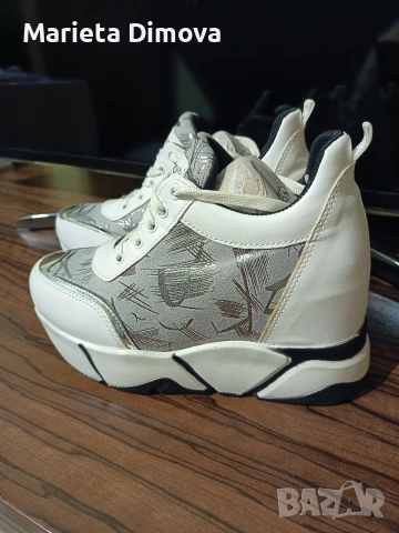 Маратонки на платформа , снимка 4 - Дамски ежедневни обувки - 53964332