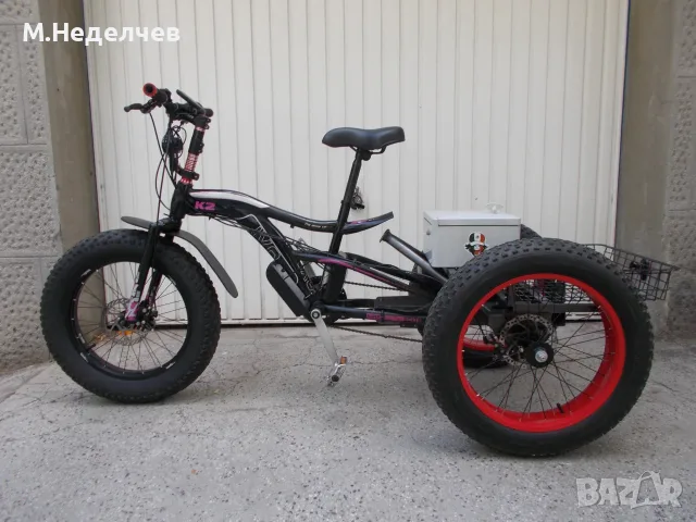 Електрически сгъваем 20" велосипед, снимка 10 - Велосипеди - 54006596