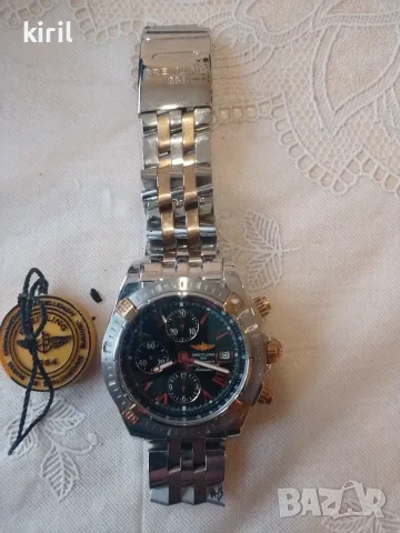 Часовник Breitling в уникално състояние, снимка 5 - Мъжки - 55478175