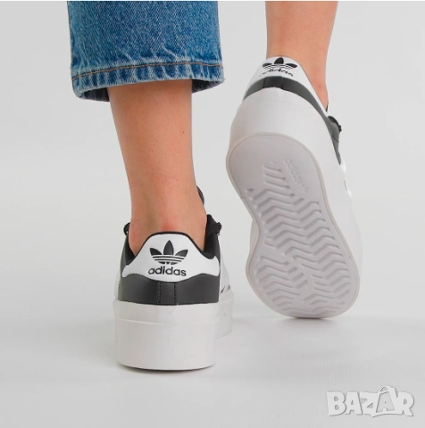Adidas Originals Superstar Bonega Platform номер 39 ,5-40 кецове / маратонки , снимка 3 - Кецове - 54402257