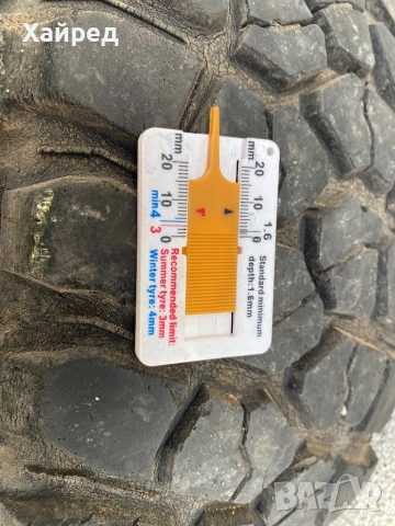 2 броя Стари гуми за кал 235 70 16  BF Goodrich, снимка 6 - Гуми и джанти - 54090692