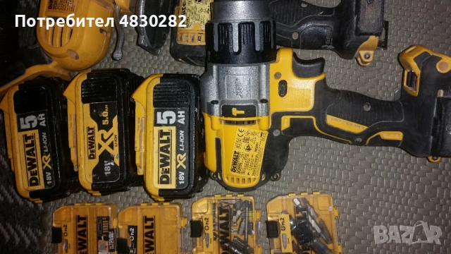DeWalt 18V Акумулаторни, снимка 5 - Други инструменти - 54697628
