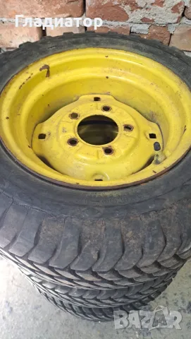 John Deere джанти с гуми 12 , снимка 2 - Гуми и джанти - 55396399