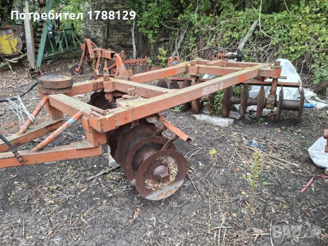 Дискова брана, снимка 4 - Селскостопанска техника - 54046478