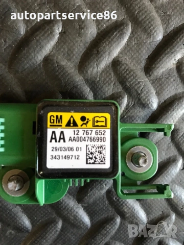 Преден ляв датчик за удар за Cadillac BLS (2006-2010) AA004766990 / 12767652, снимка 2 - Части - 54834696