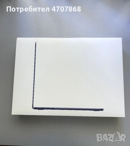 MacBook AIR 15" M5 512GB 16RAM Midnight нов, неразопакован!, снимка 3 - Лаптопи за работа - 54448282