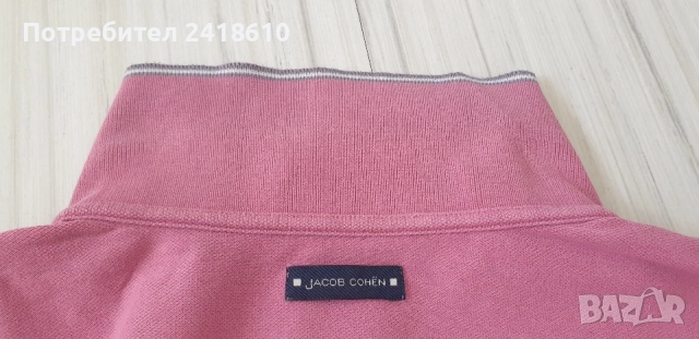 Jacob Cohen Pique Cotton Mens Size L ОРИГИНАЛ! Мъжка Тениска!, снимка 16 - Тениски - 54712297