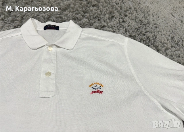 Мъжка поло тениска Paul and Shark, Размер XL, снимка 3 - Тениски - 54664275