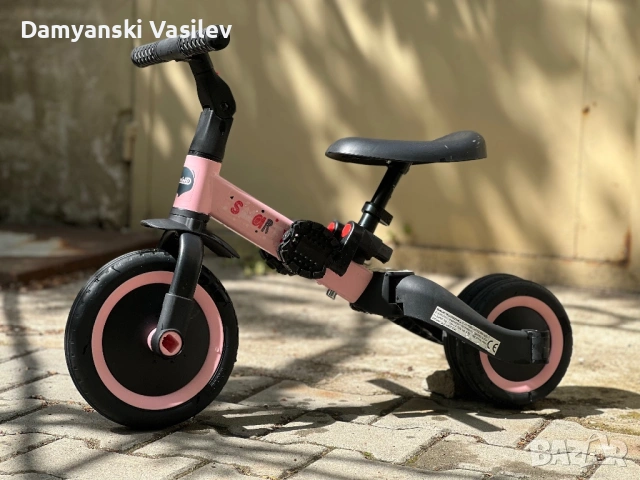 Триколка Chipolino Smarty 2в1. Триколка и баланс колело, снимка 2 - Детски велосипеди, триколки и коли - 54495887