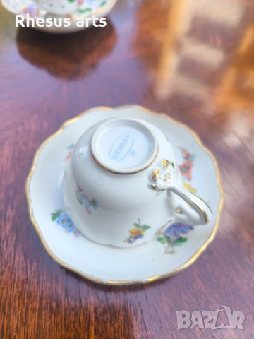 Сет за кафе Meissen в отлично състояние.