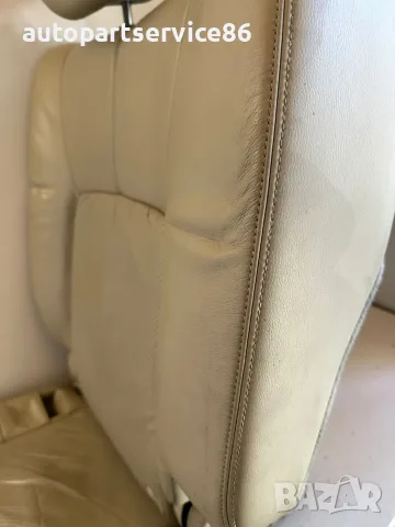 Задна лява седалка втори ред бежова кожена OEM за Nissan Murano Z51 3.5 V6 (2009) #51334, снимка 2 - Части - 55589190