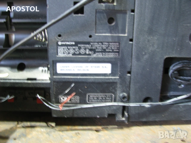 HITACHI TRK - W550E, снимка 5 - Радиокасетофони, транзистори - 54400172