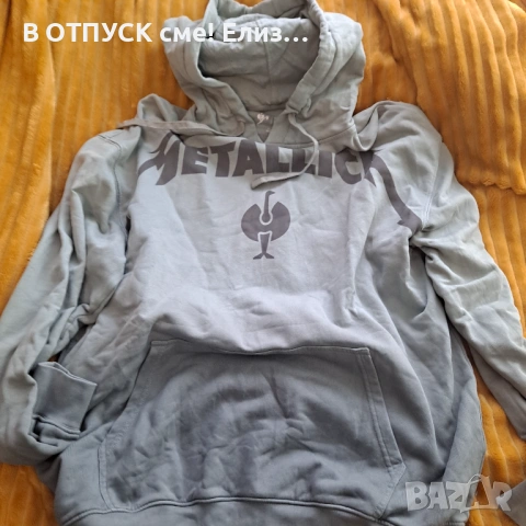 оригинален суичер на Metallica голям размер, снимка 3 - Суичъри - 54608960