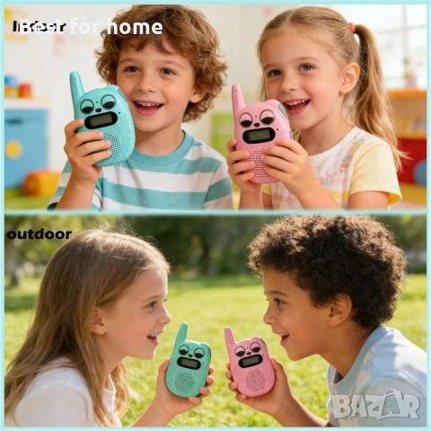 Радиостанции за деца, 3 мили с обхват, 22 канала, двупосочно радио за момчета и момичета , снимка 3 - Радиокасетофони, транзистори - 54127135
