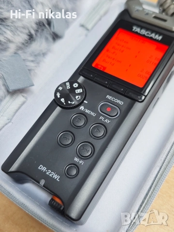 джобен дигитален рекордер микрофон за запис TASCAM DR-22WL , снимка 3 - Микрофони - 55008842