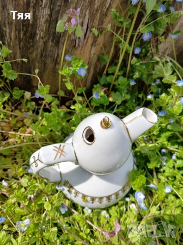 Порцеланов крондир , снимка 5 - Антикварни и старинни предмети - 54175286