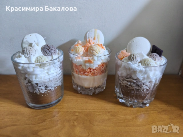 Ароматни свещи , снимка 2 - Декорация за дома - 54672254