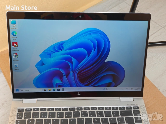 УлтраБук / Лаптоп HP Elitebook Тъч Екран 14" IPS FHD, i5,16 RAM, снимка 2 - Части за лаптопи - 54485508