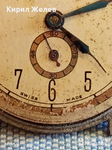 Стар механичен часовник без стъкло ROBUR ULTRA PLATE за КОЛЕКЦИЯ 54421, снимка 3 - Антикварни и старинни предмети - 54109350