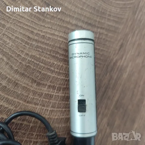 Стар микрофон Dynamic, снимка 3 - Микрофони - 55653723