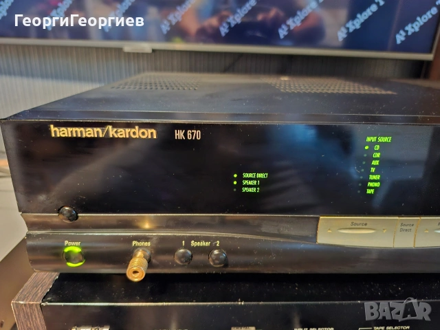 harman kardon HK670, снимка 2 - Ресийвъри, усилватели, смесителни пултове - 54009432