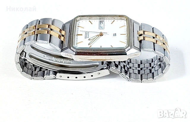 Seiko Quartz - мъжки кварцов часовник, снимка 8 - Мъжки - 54892323