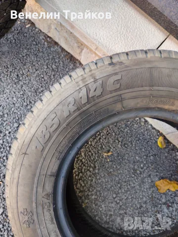 Гуми за бус  почти нови 185/R/14C, снимка 4 - Гуми и джанти - 55320911