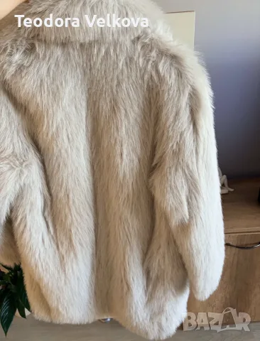 Бежаво палто Zara, снимка 2 - Палта, манта - 55601513