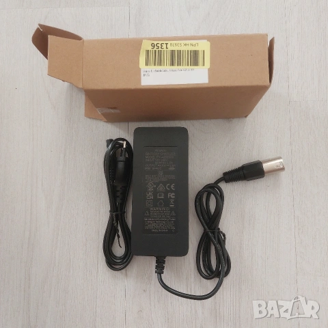 Ново Зарядно 42V 2A за Електрически Велосипед E-Bike (5-пина DIN) Phylion / Joycube