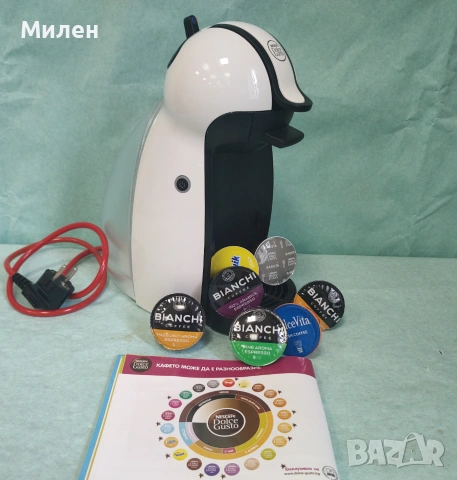 Кафемашина с гаранция 1 година Delonghi NESCAFÉ® Dolce Gusto Piccolo.W