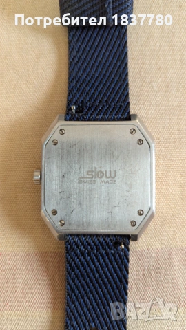 Часовник Slow Watch JO, 1 сртелка, Swiss made, снимка 6 - Мъжки - 54645977