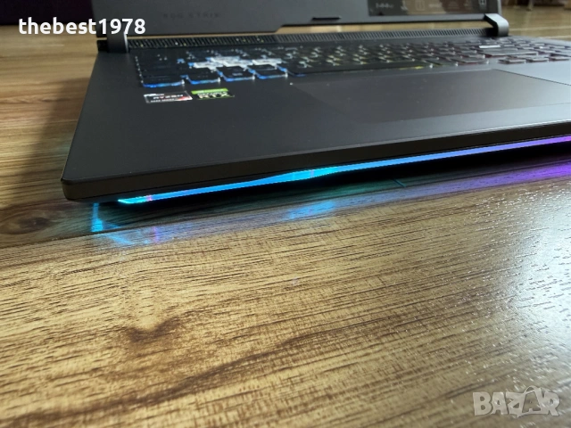 17.3 ROG Strix`Ryzen 7 6800H/RTX 3050/16GB DDR5/512GB NVMe/Full HD IPS 144Hz/RGB, снимка 2 - Лаптопи за игри - 54158046