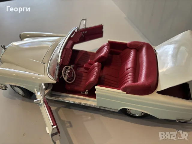 Мерцедес SE 280 1:18 , снимка 6 - Колекции - 55517790