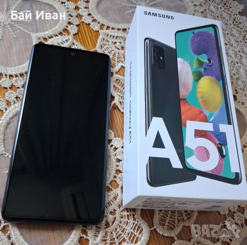 Телефон Samsung Galaxy A 51 неразличим от нов,перфектен !