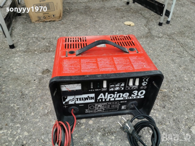 TELWIN ALPINE 30 CHARGER+BOOST-ВНОС SWISS 1104261729, снимка 11 - Аксесоари и консумативи - 54167006