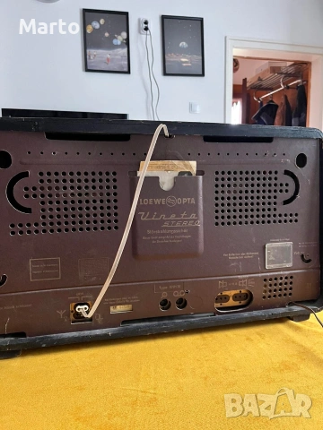 Loewe Opta Vineta Stereo лампово радио, снимка 14 - Радиокасетофони, транзистори - 54669340