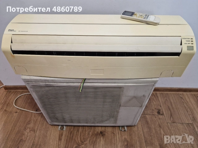 Инверторен Климатик Fuji Electric 12 Работещ 99 евро , снимка 2 - Климатици - 54976019