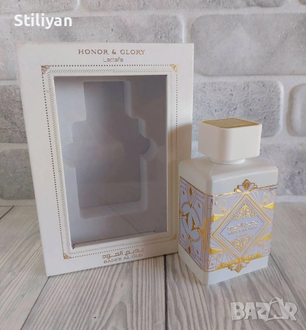 Bade'e Al Oud Honor & Glory Lattafa Perfumes, снимка 3 - Унисекс парфюми - 55133820