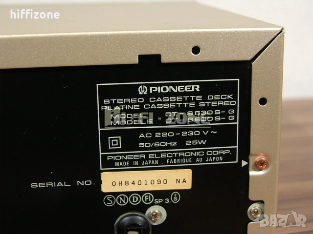ДЕК   Pioneer ct-s630s /1 , снимка 8 - Декове - 54301356