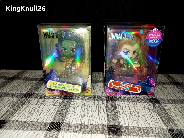 Фигурки Marvel What if..? Cosbaby/Demon Slayer Furyu