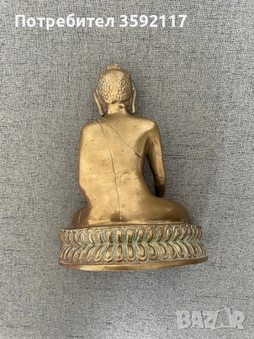 Буда - бронз, снимка 3 - Антикварни и старинни предмети - 53961777