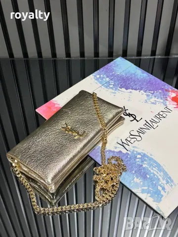 Yves Saint Laurent Нова Дамска Кожена Чанта Различни Цветове YSL, снимка 10 - Чанти - 55338970