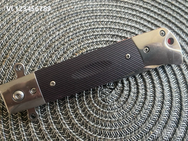 Сгъваем полуавтоматичен нож Microtech -105x225, снимка 4 - Ножове - 55052771