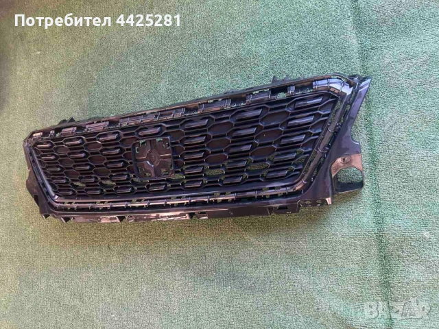 решетка в предна броня Seat Arona, Сеат Арона 2017-2021 г. #060V .  6F9853654, снимка 3 - Части - 54320160