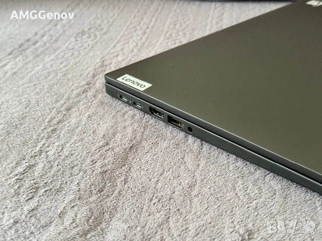 НОВ 14'FHD+IPS/Ryzen 5 Pro-8540u/Thinkpad T14 Gen5/16GB DDR5/512GB SSD/Гаранция 26 Месеца, снимка 5 - Лаптопи за работа - 54546969