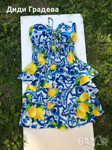 ​🔥 Секси рокля с твърди чашки – Made in Italy! Универсален размер (XS-L) , снимка 8 - Рокли - 54329419