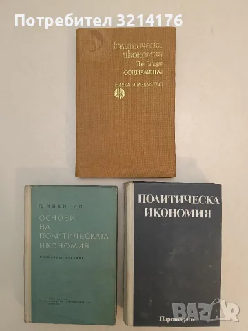 Политическа икономия. Том 2: Социализъм – Колектив (1981)