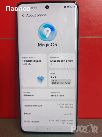 Honor Magic 6 Lite, снимка 3 - Huawei - 54189207