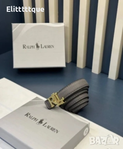 колани от естествена кожа в кутия Ralph Lauren 2см, снимка 16 - Колани - 54881560